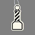 Paper Air Freshener - Barber's Pole